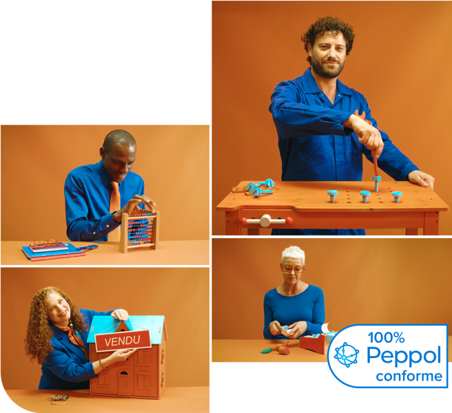 L'e-facturation via Peppol ? Billit s'en charge ! - 100 % conforme à Peppol L'e-facturation via Peppol ? Billit s'en charge ! - 100 % conforme à Peppol