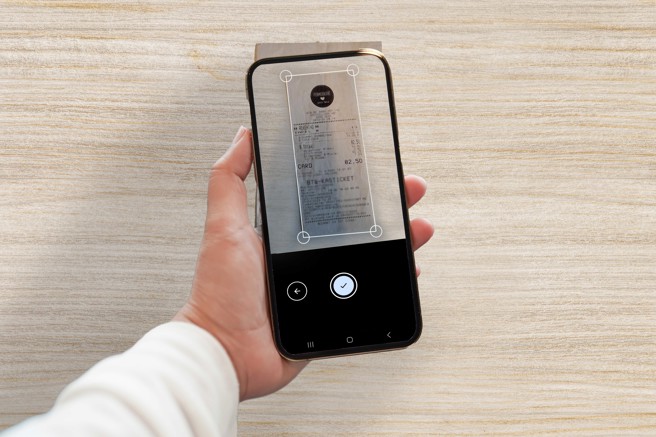Smartphone Billitapp Bonnetjescannen Smartphone Billitapp Bonnetjescannen