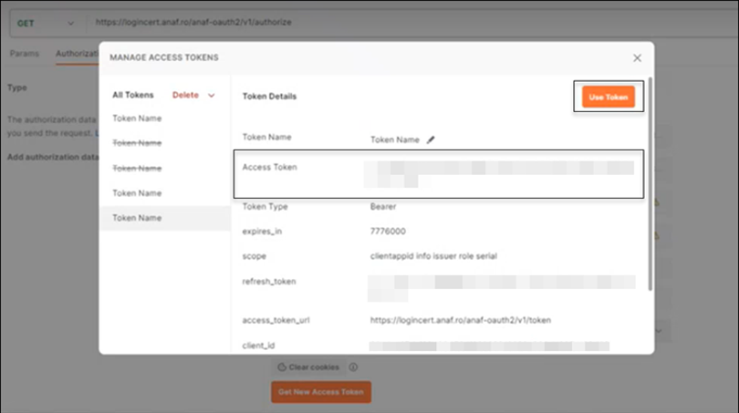 ANAF Use Token ANAF Use Token