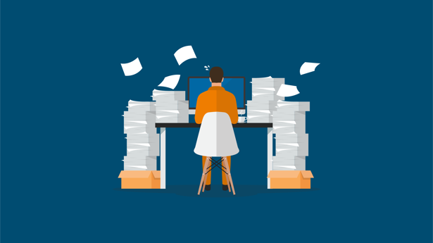 BIL Beitragsbild Fotos, Dokumente Und Belege Digitalisieren Blau