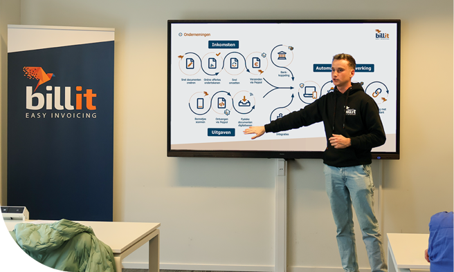 Foto van een live workshop