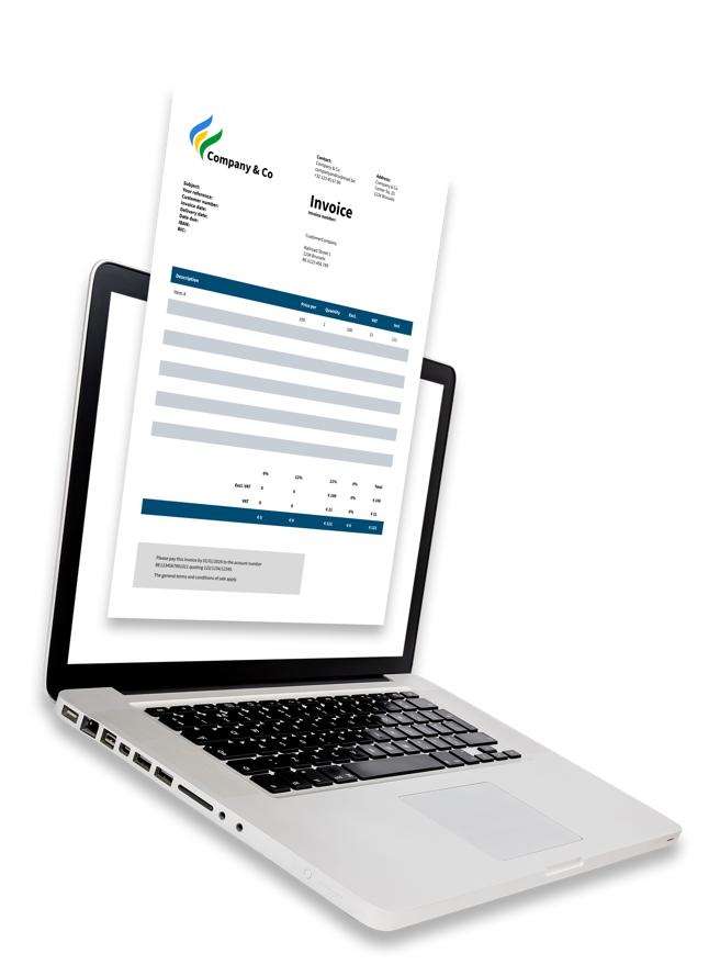 Laptop Invoice Laptop Invoice